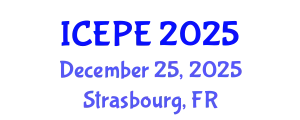 International Conference on Electrical and Power Engineering (ICEPE) December 25, 2025 - Strasbourg, France