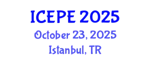 International Conference on Electrical and Power Engineering (ICEPE) October 23, 2025 - Istanbul, Turkey