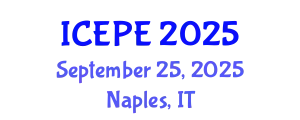 International Conference on Electrical and Power Engineering (ICEPE) September 25, 2025 - Naples, Italy
