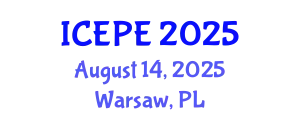 International Conference on Electrical and Power Engineering (ICEPE) August 14, 2025 - Warsaw, Poland