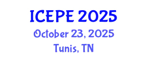 International Conference on Electrical and Power Engineering (ICEPE) October 23, 2025 - Tunis, Tunisia