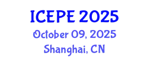 International Conference on Electrical and Power Engineering (ICEPE) October 09, 2025 - Shanghai, China