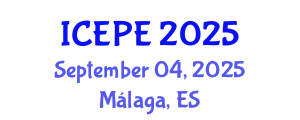 International Conference on Electrical and Power Engineering (ICEPE) September 04, 2025 - Málaga, Spain