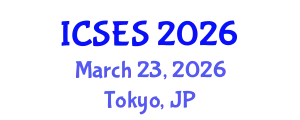 International Conference on Sport and Exercise Science (ICSES) March 23, 2026 - Tokyo, Japan