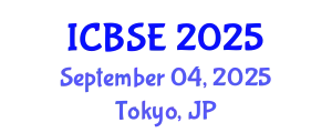 International Conference on Building Science and Engineering (ICBSE) September 04, 2025 - Tokyo, Japan