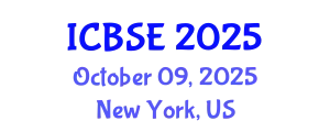 International Conference on Building Science and Engineering (ICBSE) October 09, 2025 - New York, United States