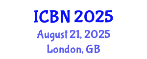 International Conference on Biotechnology and Nanotechnology (ICBN) August 21, 2025 - London, United Kingdom