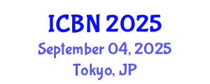 International Conference on Biotechnology and Nanotechnology (ICBN) September 04, 2025 - Tokyo, Japan