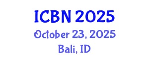 International Conference on Biotechnology and Nanotechnology (ICBN) October 23, 2025 - Bali, Indonesia