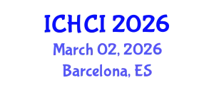 International Conference on Human Computer Interaction (ICHCI) March 02, 2026 - Barcelona, Spain