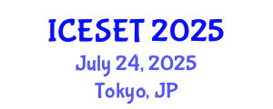 International Conference on Energy Systems Engineering and Technology (ICESET) July 24, 2025 - Tokyo, Japan