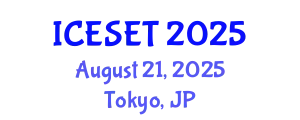 International Conference on Energy Systems Engineering and Technology (ICESET) August 21, 2025 - Tokyo, Japan