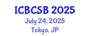 International Conference on Bioinformatics, Computational and Systems Biology (ICBCSB) July 24, 2025 - Tokyo, Japan