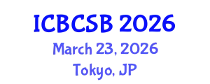 International Conference on Bioinformatics, Computational and Systems Biology (ICBCSB) March 23, 2026 - Tokyo, Japan