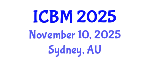 International Conference on Biomechanics (ICBM) November 10, 2025 - Sydney, Australia