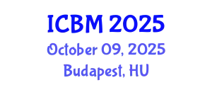 International Conference on Biomechanics (ICBM) October 09, 2025 - Budapest, Hungary