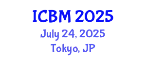 International Conference on Biomechanics (ICBM) July 24, 2025 - Tokyo, Japan