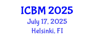 International Conference on Biomechanics (ICBM) July 17, 2025 - Helsinki, Finland