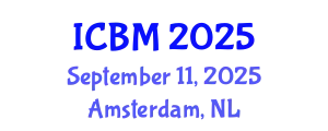 International Conference on Biomechanics (ICBM) September 11, 2025 - Amsterdam, Netherlands