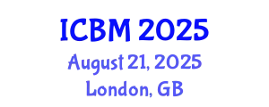 International Conference on Biomechanics (ICBM) August 21, 2025 - London, United Kingdom