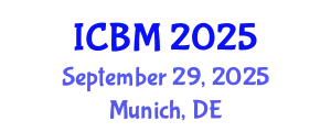 International Conference on Biomechanics (ICBM) September 29, 2025 - Munich, Germany