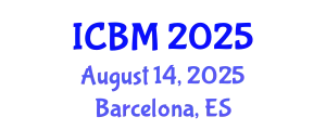 International Conference on Biomechanics (ICBM) August 14, 2025 - Barcelona, Spain