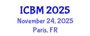 International Conference on Biomechanics (ICBM) November 24, 2025 - Paris, France