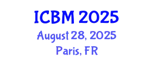 International Conference on Biomechanics (ICBM) August 28, 2025 - Paris, France