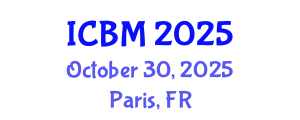 International Conference on Biomechanics (ICBM) October 30, 2025 - Paris, France
