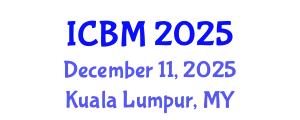 International Conference on Biomechanics (ICBM) December 11, 2025 - Kuala Lumpur, Malaysia