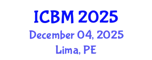 International Conference on Biomechanics (ICBM) December 04, 2025 - Lima, Peru