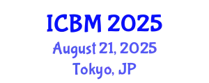 International Conference on Biomechanics (ICBM) August 21, 2025 - Tokyo, Japan
