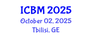 International Conference on Biomechanics (ICBM) October 02, 2025 - Tbilisi, Georgia