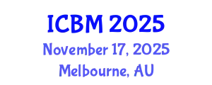International Conference on Biomechanics (ICBM) November 17, 2025 - Melbourne, Australia