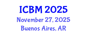 International Conference on Biomechanics (ICBM) November 27, 2025 - Buenos Aires, Argentina