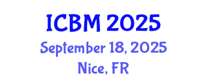 International Conference on Biomechanics (ICBM) September 18, 2025 - Nice, France