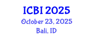 International Conference on Bioinformatics (ICBI) October 23, 2025 - Bali, Indonesia