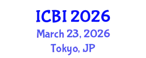 International Conference on Bioinformatics (ICBI) March 23, 2026 - Tokyo, Japan