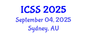 International Conference on Sport Science (ICSS) September 04, 2025 - Sydney, Australia
