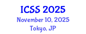 International Conference on Sport Science (ICSS) November 10, 2025 - Tokyo, Japan