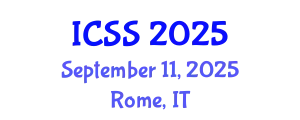 International Conference on Sport Science (ICSS) September 11, 2025 - Rome, Italy
