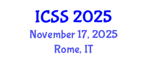 International Conference on Sport Science (ICSS) November 17, 2025 - Rome, Italy