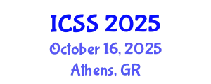 International Conference on Sport Science (ICSS) October 16, 2025 - Athens, Greece