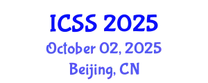 International Conference on Sport Science (ICSS) October 02, 2025 - Beijing, China