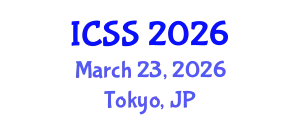 International Conference on Sport Science (ICSS) March 23, 2026 - Tokyo, Japan