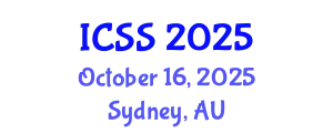 International Conference on Sport Science (ICSS) October 16, 2025 - Sydney, Australia