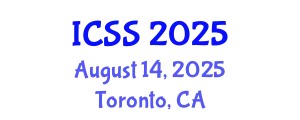 International Conference on Sport Science (ICSS) August 14, 2025 - Toronto, Canada