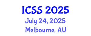 International Conference on Sport Science (ICSS) July 24, 2025 - Melbourne, Australia