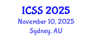 International Conference on Sport Science (ICSS) November 10, 2025 - Sydney, Australia