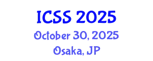 International Conference on Sport Science (ICSS) October 30, 2025 - Osaka, Japan